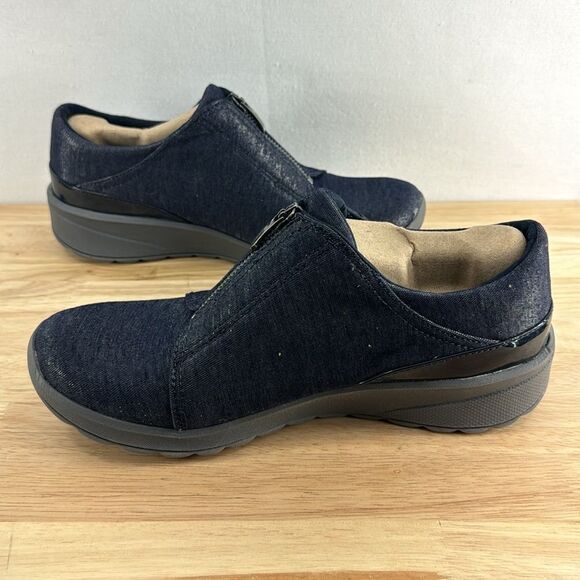 Bzees Glade Washable Slip-ons- Navy- Size 9 M- NIB - Picture 4 of 8